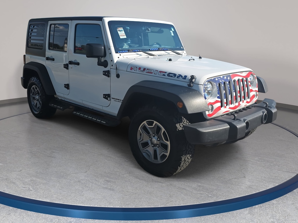 Used 2017 Jeep Wrangler JK Unlimited Rubicon 4x4 SUV