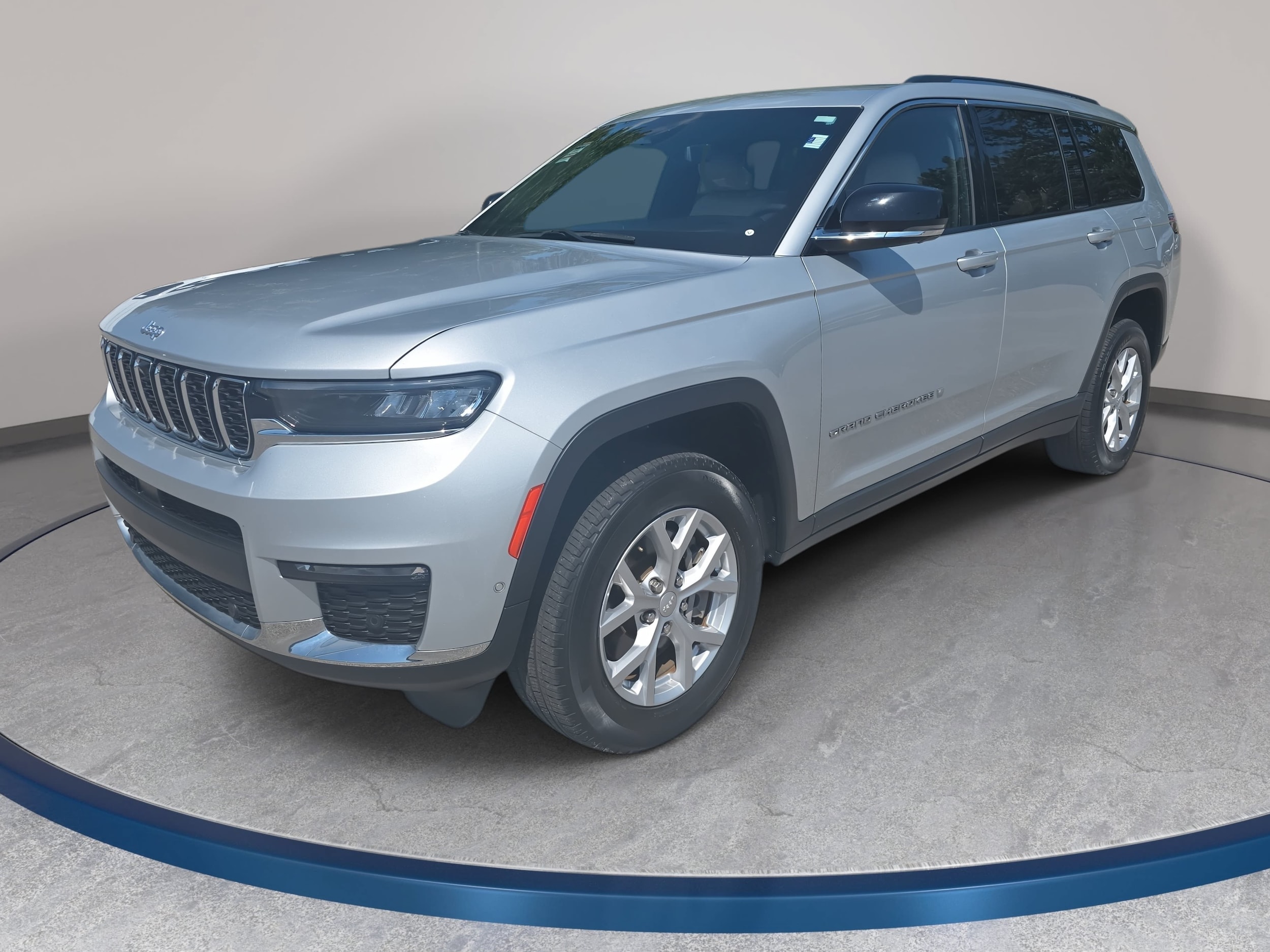 Silver Zynith 2023 Jeep Grand Cherokee L SUV / Crossover Four-Wheel Drive Automatic