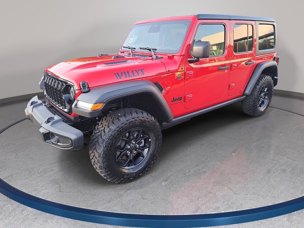 New 2026 Jeep Wrangler 4-DOOR WILLYS Sport Utility
