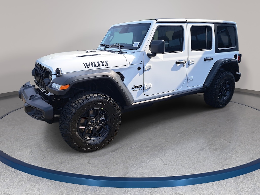 New 2026 Jeep Wrangler 4-DOOR WILLYS Sport Utility