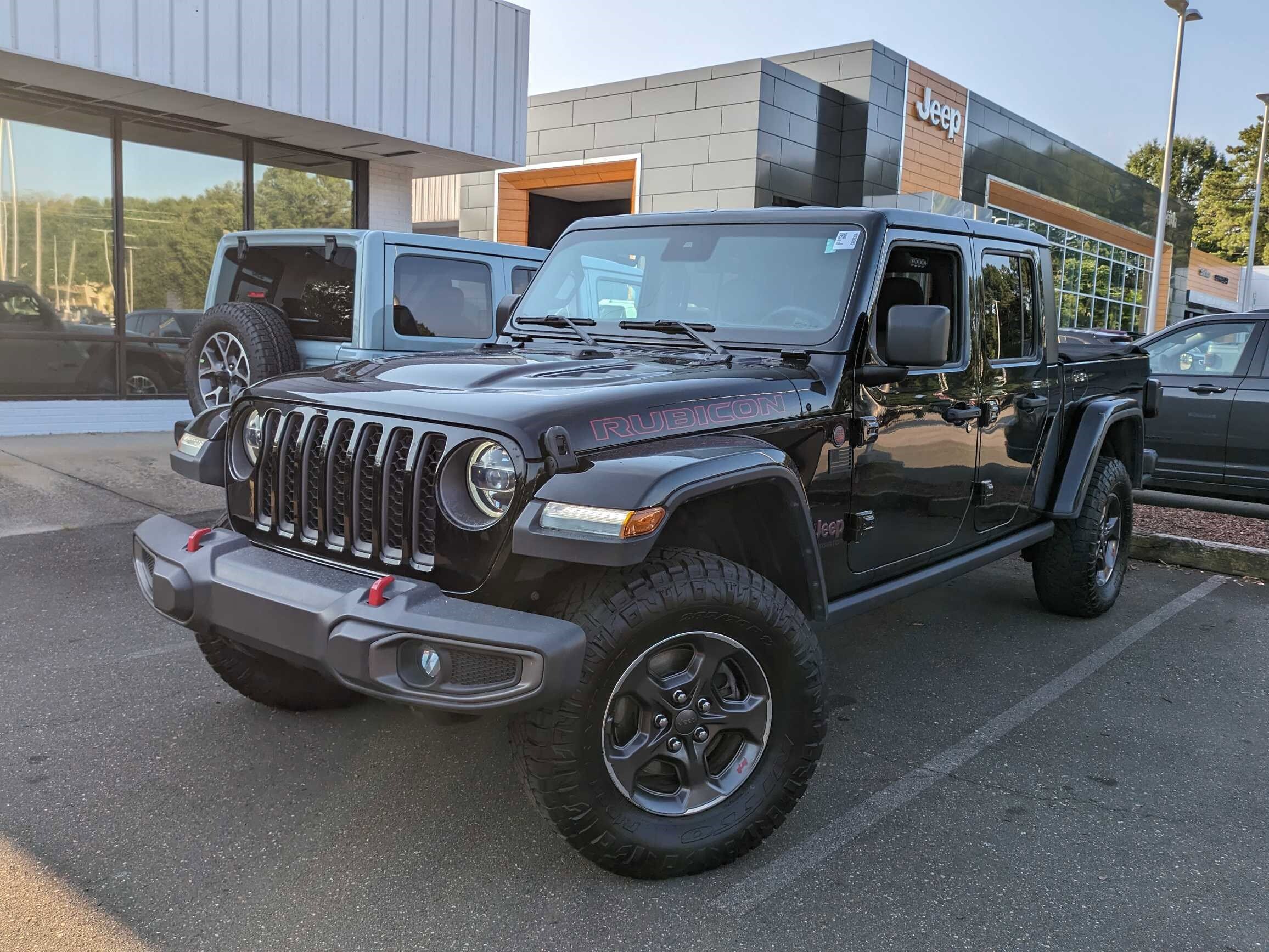 Used 2020 Jeep Gladiator Rubicon with VIN 1C6JJTBG8LL111130 for sale in Apex, NC