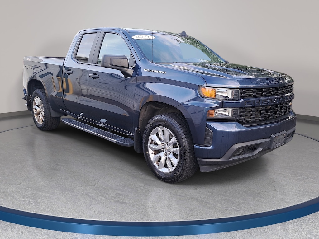 Used 2019 Chevrolet Silverado 1500 Custom 4WD Double Cab 147 Custom