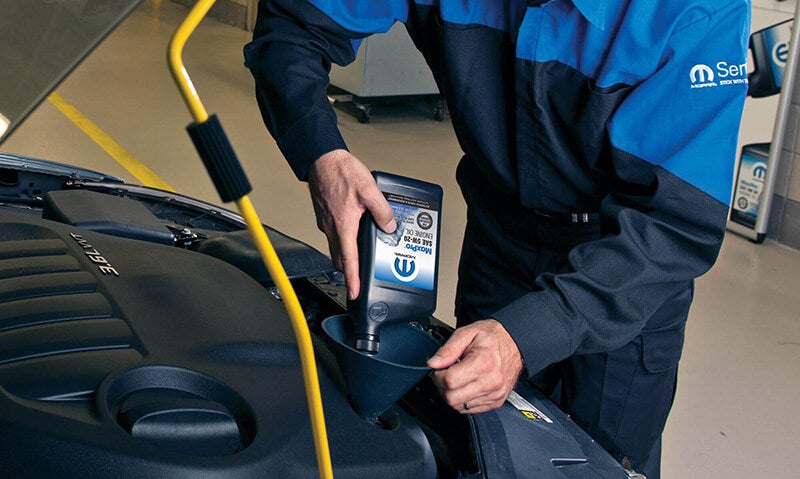 Leith Chrysler Jeep Oil Change