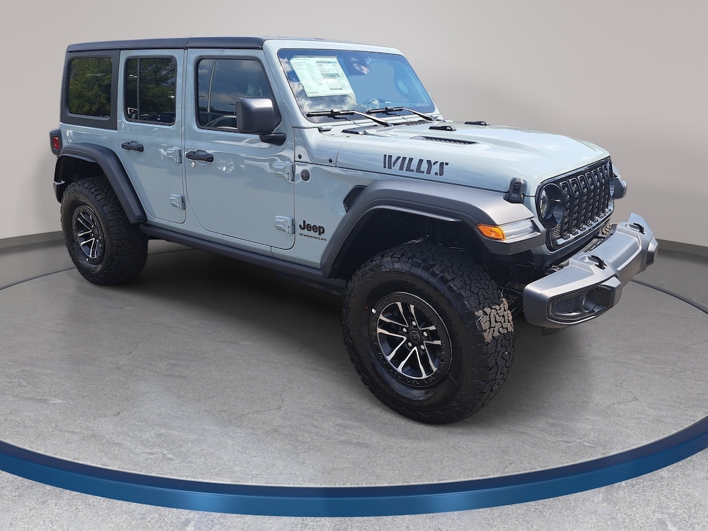 New 2026 Jeep Wrangler 4-DOOR WILLYS Sport Utility