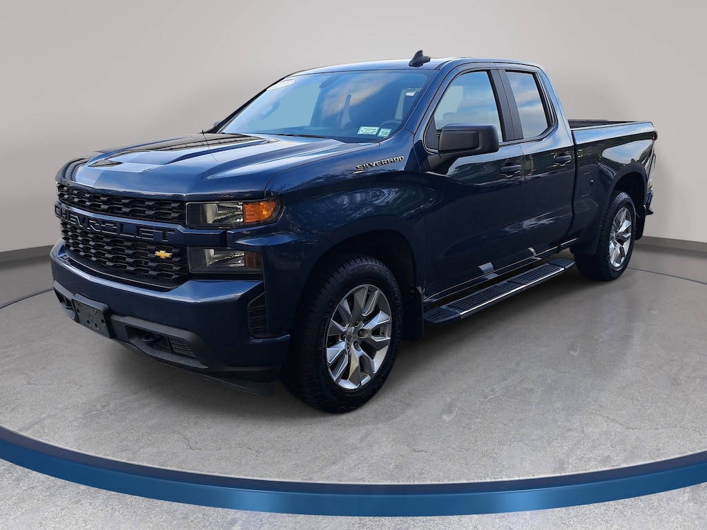 Used 2019 Chevrolet Silverado 1500 Custom 4WD Double Cab 147 Custom