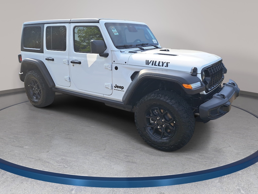 New 2026 Jeep Wrangler 4-DOOR WILLYS Sport Utility