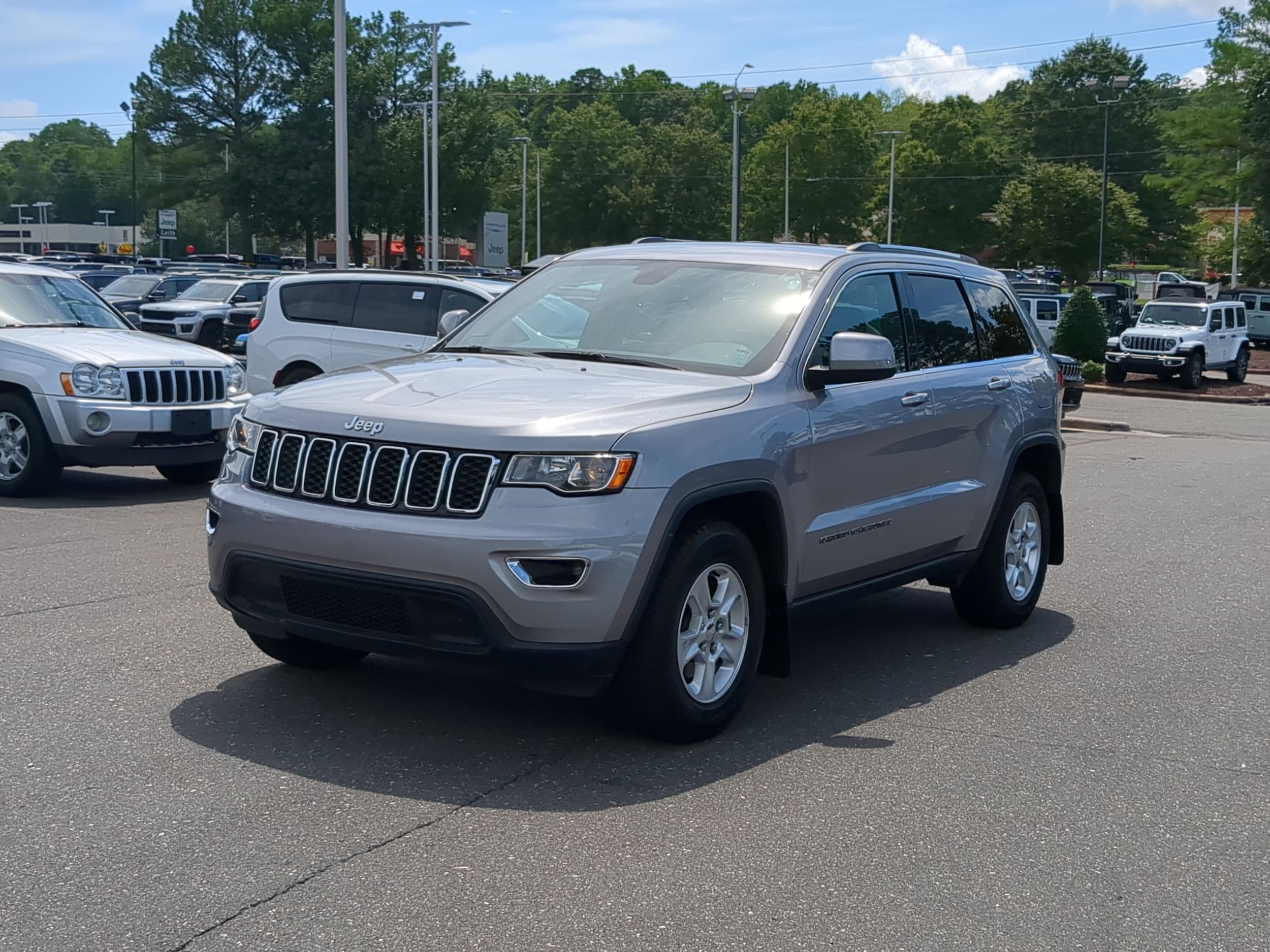 Certified 2017 Jeep Grand Cherokee Laredo E with VIN 1C4RJFAG2HC882074 for sale in Apex, NC