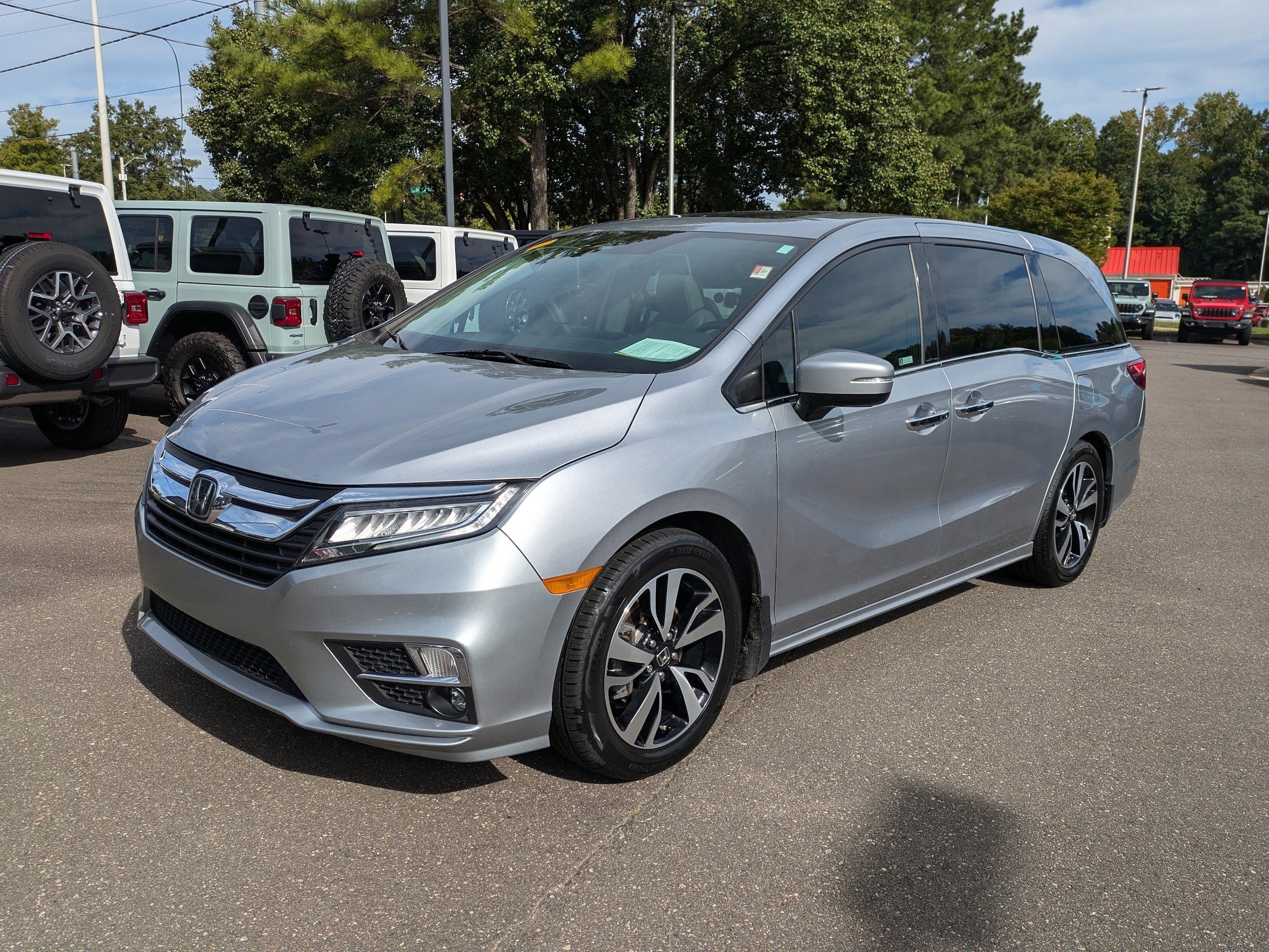 Used 2020 Honda Odyssey Elite with VIN 5FNRL6H94LB047817 for sale in Apex, NC