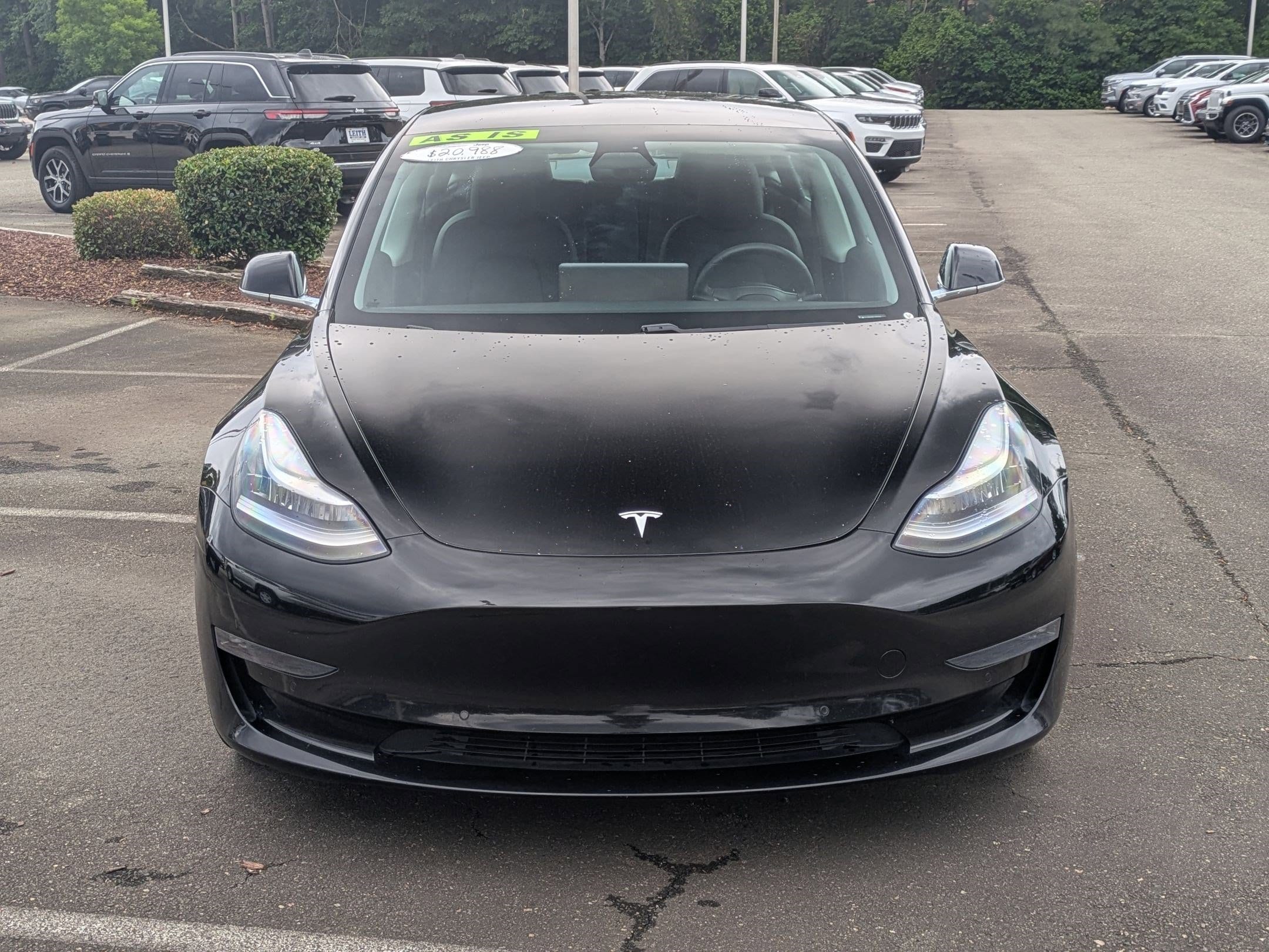 Used 2020 Tesla Model 3 Base with VIN 5YJ3E1EB6LF663142 for sale in Apex, NC