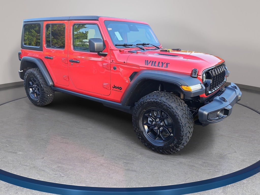 New 2026 Jeep Wrangler 4-DOOR WILLYS Sport Utility