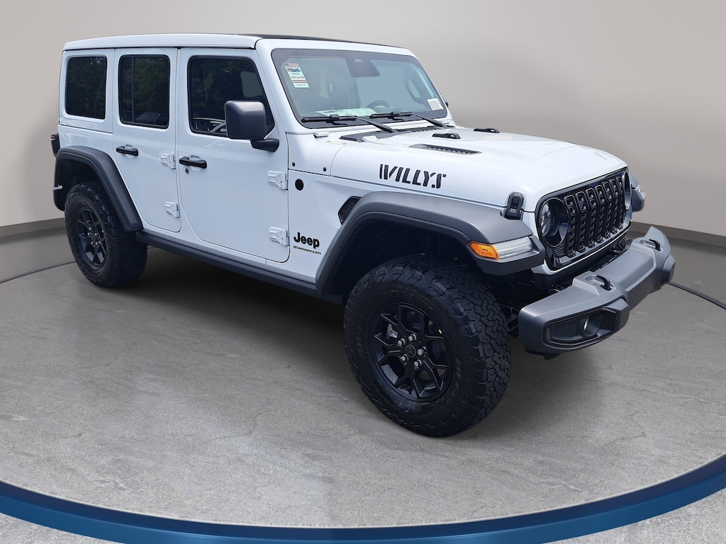New 2026 Jeep Wrangler 4-DOOR WILLYS Sport Utility