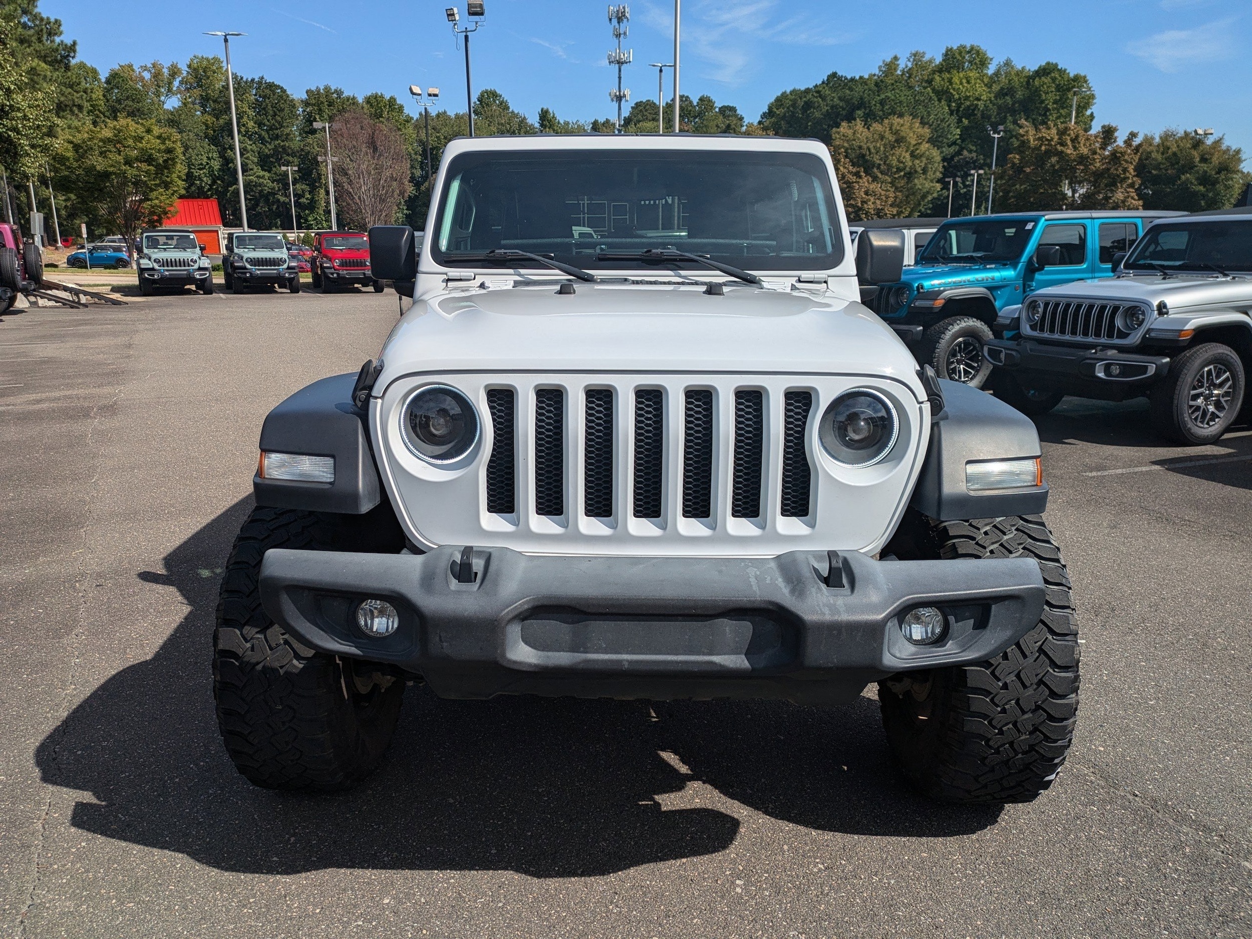 Used 2019 Jeep Wrangler Unlimited Sport S with VIN 1C4HJXDG7KW646233 for sale in Apex, NC