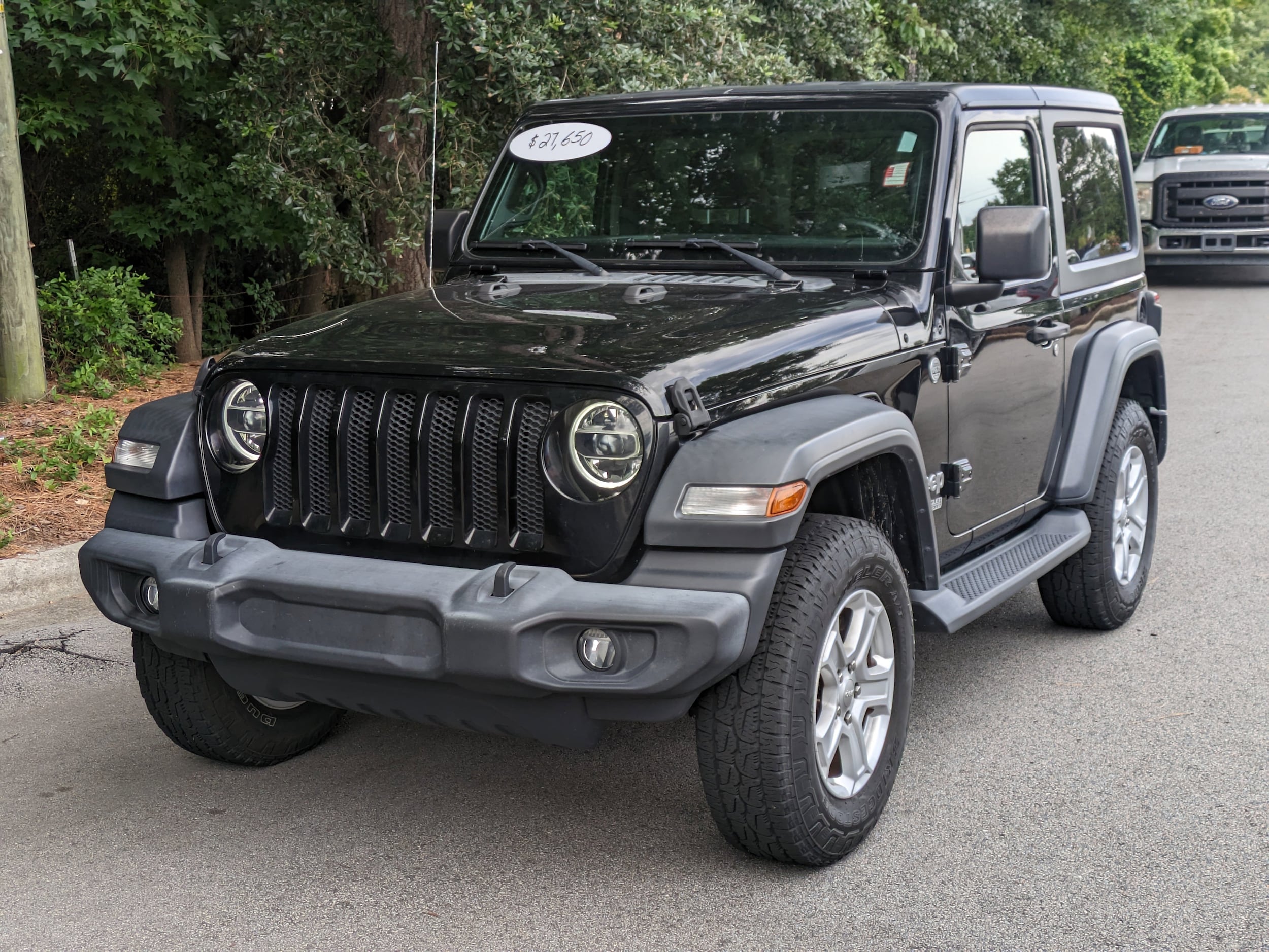 Used 2020 Jeep Wrangler Sport S with VIN 1C4GJXAN6LW286842 for sale in Apex, NC