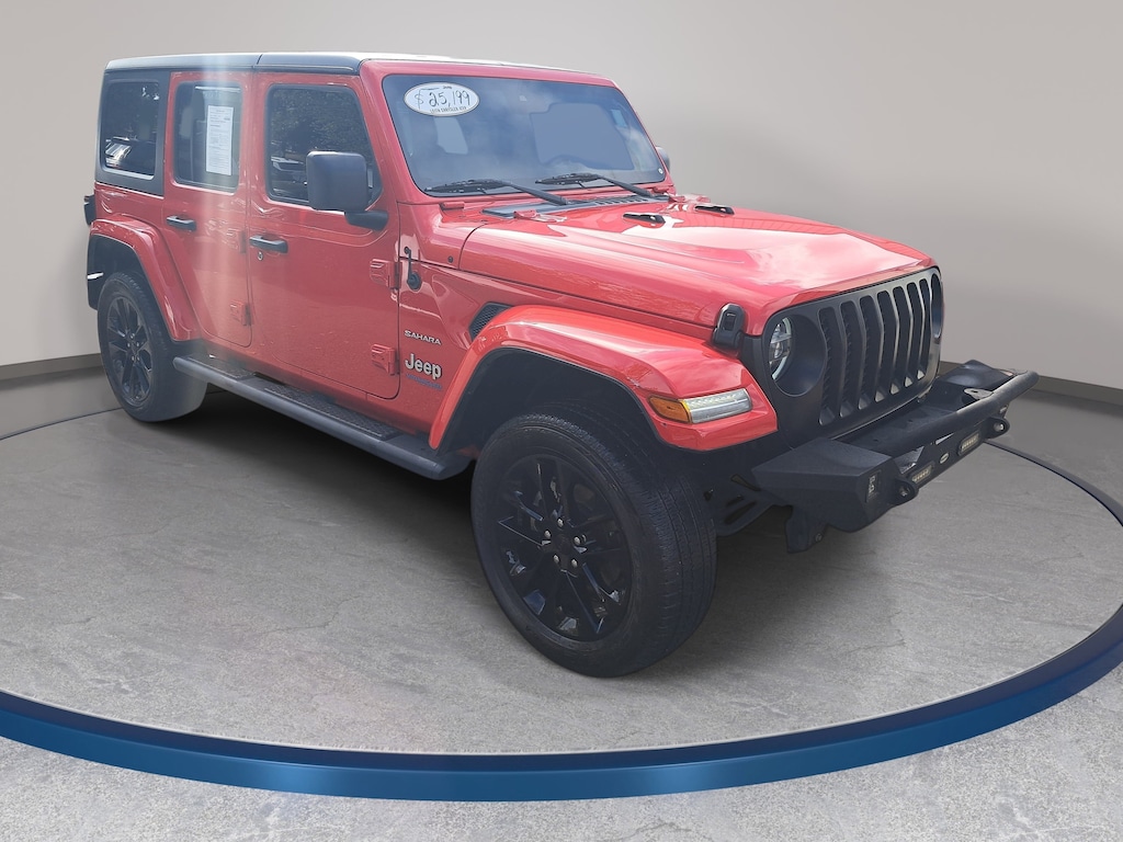 Used 2021 Jeep Wrangler Unlimited Sahara Unlimited Sahara 4x4