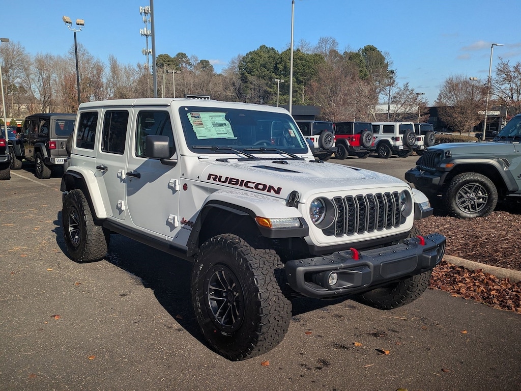New 2026 Jeep Wrangler 4-DOOR RUBICON X Sport Utility