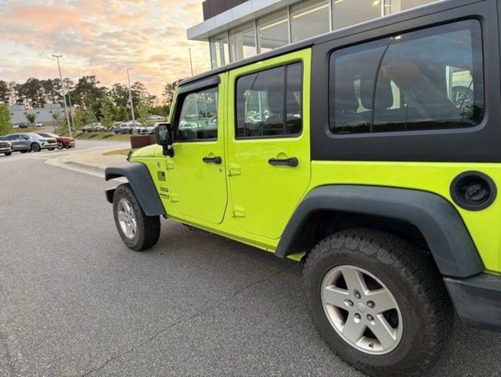 Used 2016 Jeep Wrangler Unlimited Sport RHD 4WD Sport RHD