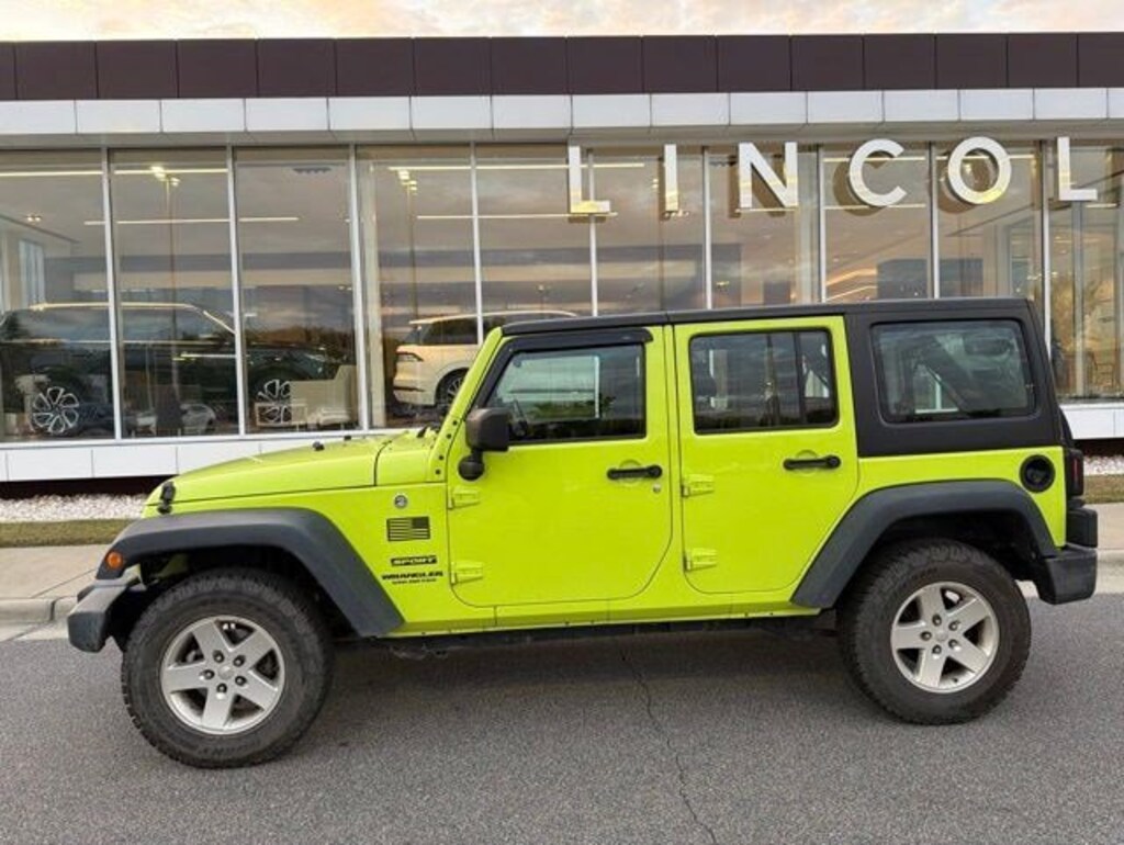 Used 2016 Jeep Wrangler Unlimited Sport RHD 4WD Sport RHD