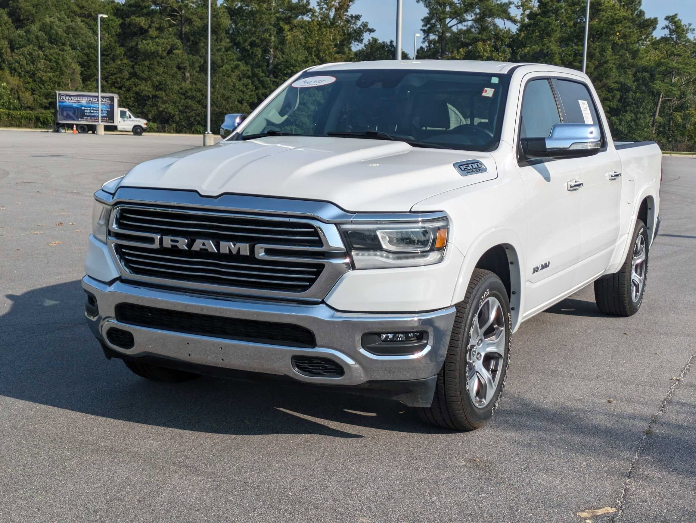 Used 2022 RAM Ram 1500 Pickup Laramie with VIN 1C6SRFJT3NN478909 for sale in Raleigh, NC