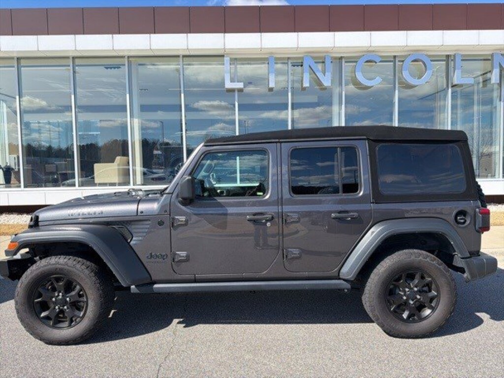 Used 2021 Jeep Wrangler Unlimited Willys Unlimited Willys 4x4
