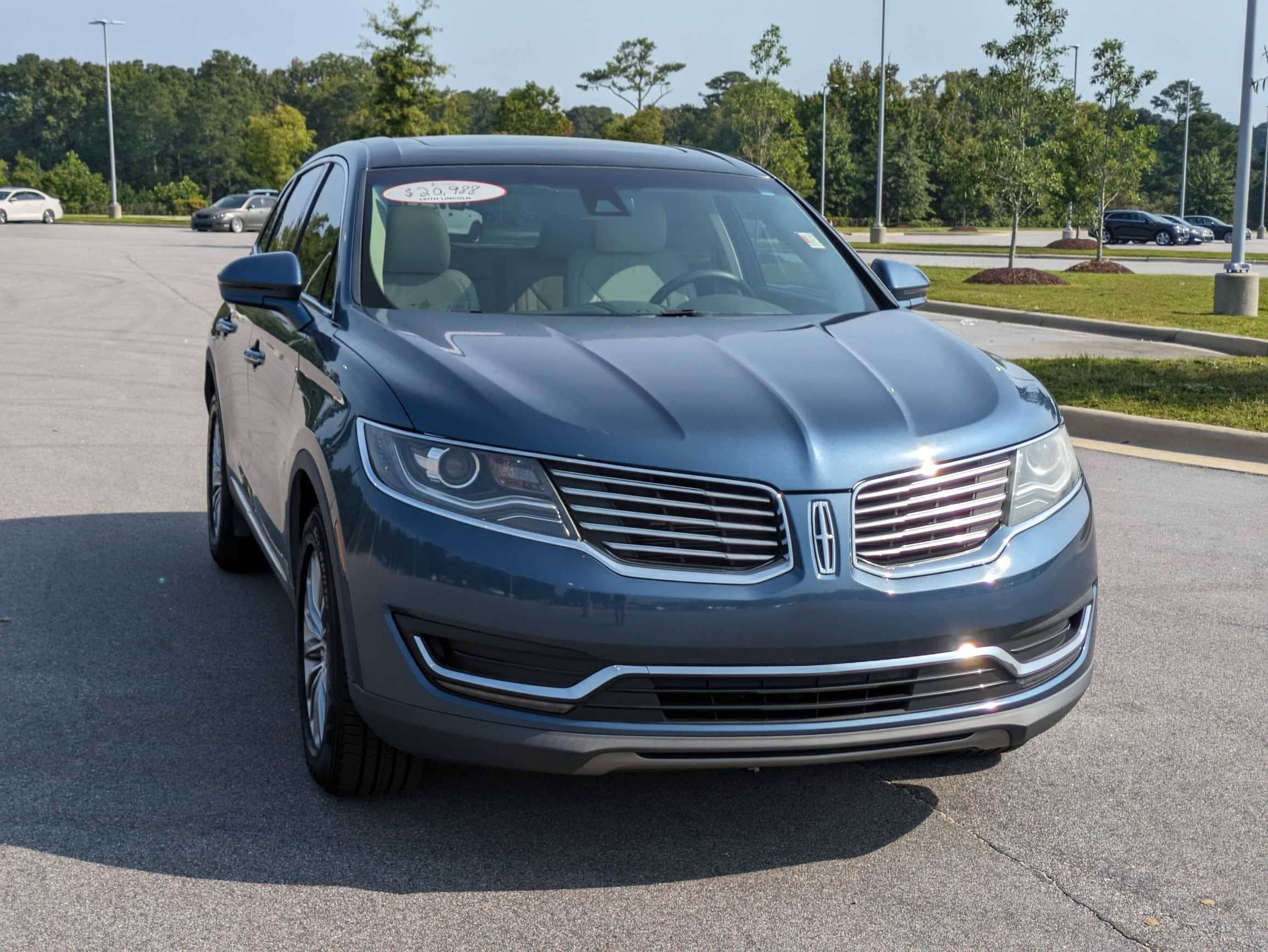 Used 2018 Lincoln MKX Select with VIN 2LMPJ6KR6JBL47701 for sale in Raleigh, NC