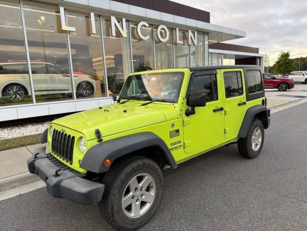Used 2016 Jeep Wrangler Unlimited Sport RHD 4WD Sport RHD