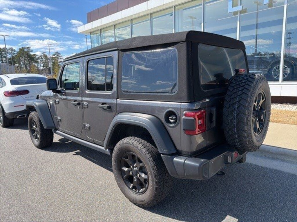 Used 2021 Jeep Wrangler Unlimited Willys Unlimited Willys 4x4