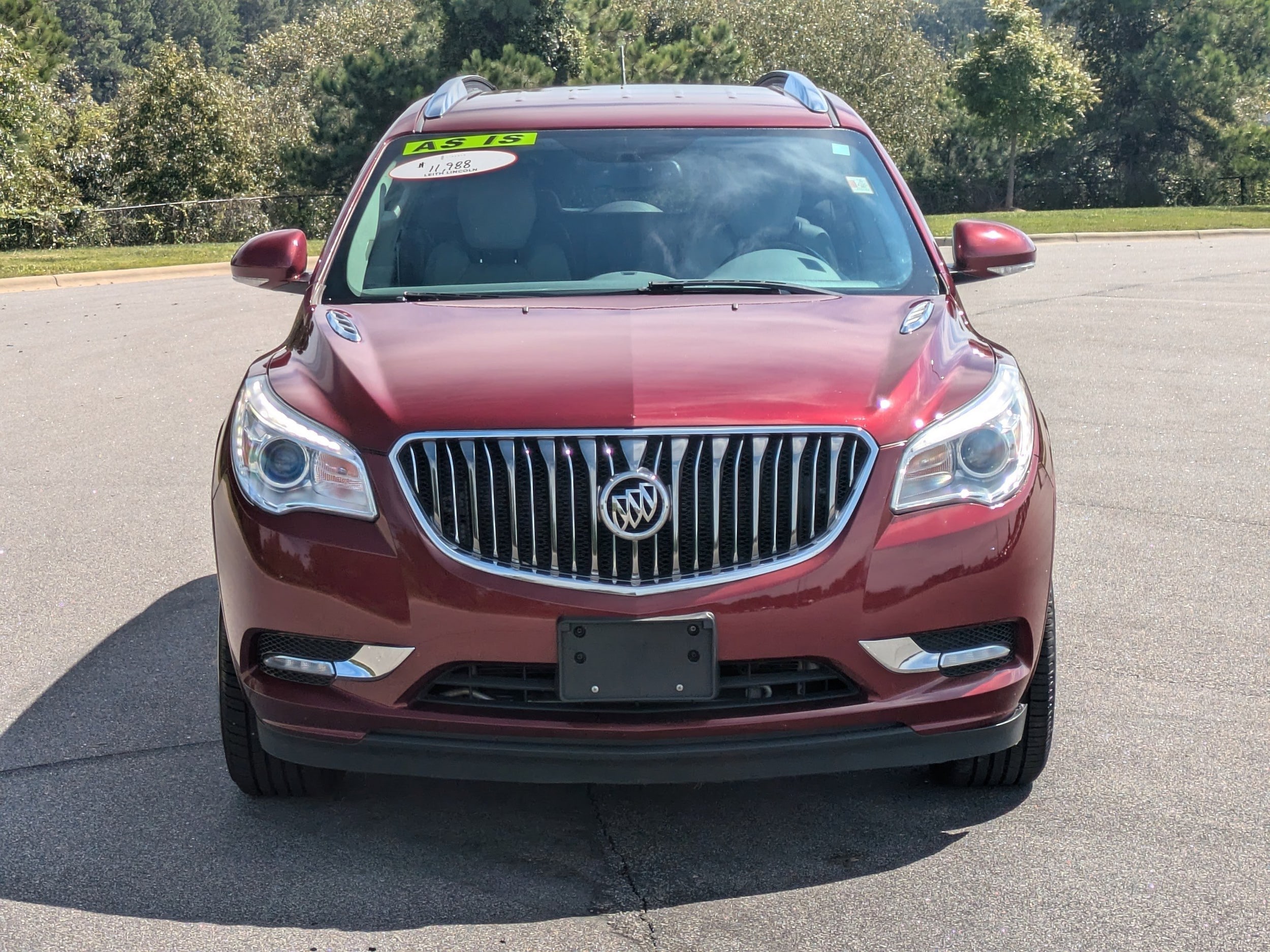 Used 2015 Buick Enclave Leather with VIN 5GAKRBKD3FJ322808 for sale in Raleigh, NC