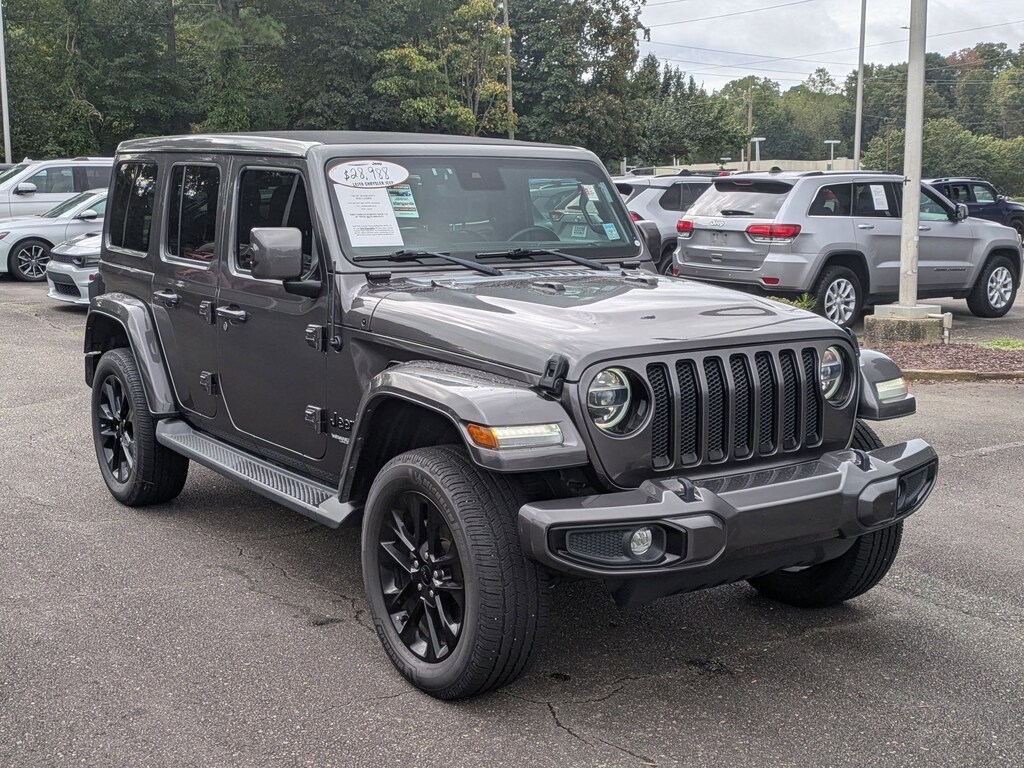 Used 2021 Jeep Wrangler Unlimited Sahara High Altitude Unlimited Sahara High Altitude 4x4
