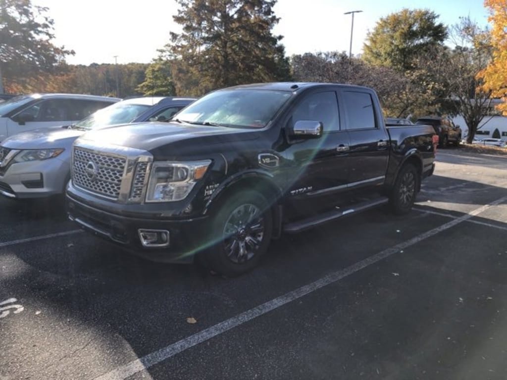 Used 2017 Nissan Titan Platinum Reserve Truck Crew Cab