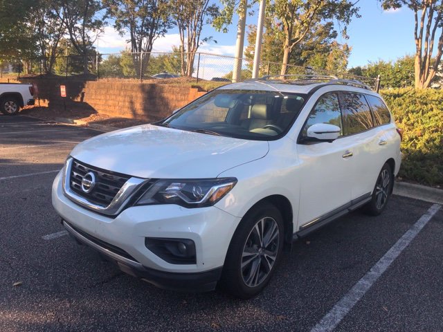 Used 2017 Nissan Pathfinder Platinum with VIN 5N1DR2MM2HC694809 for sale in Cary, NC