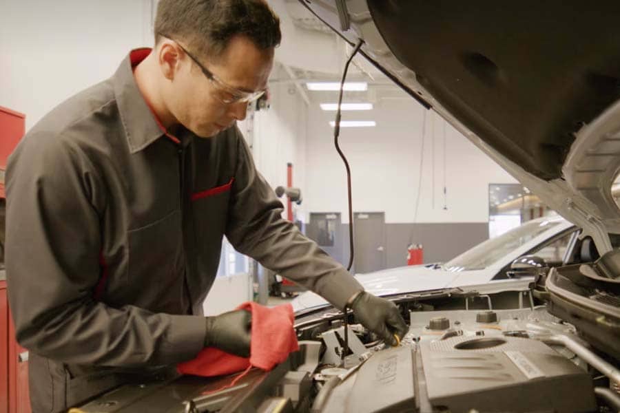 Nissan Oil Check