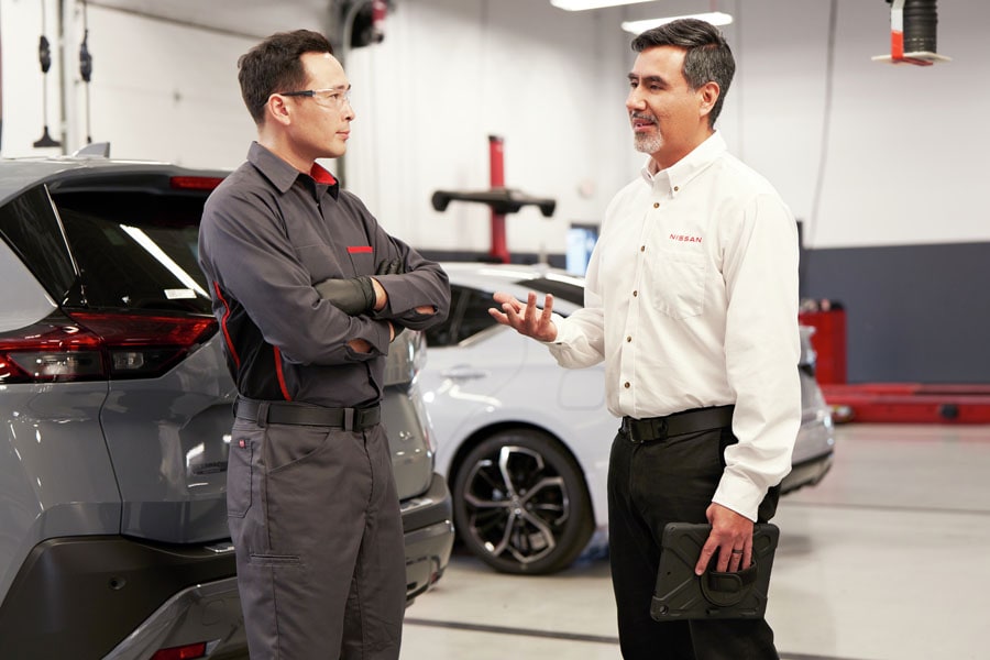 Nissan Tire Change