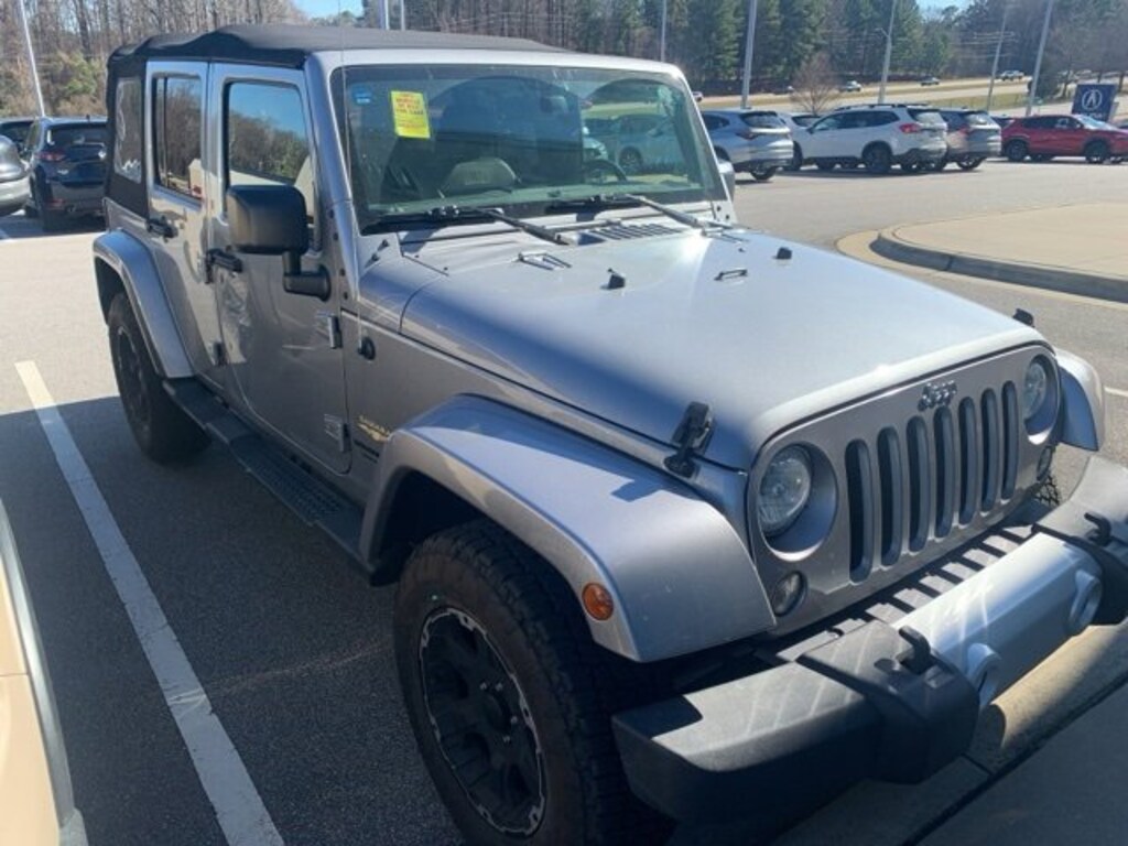 Used 2015 Jeep Wrangler Unlimited Sahara 4x4 SUV