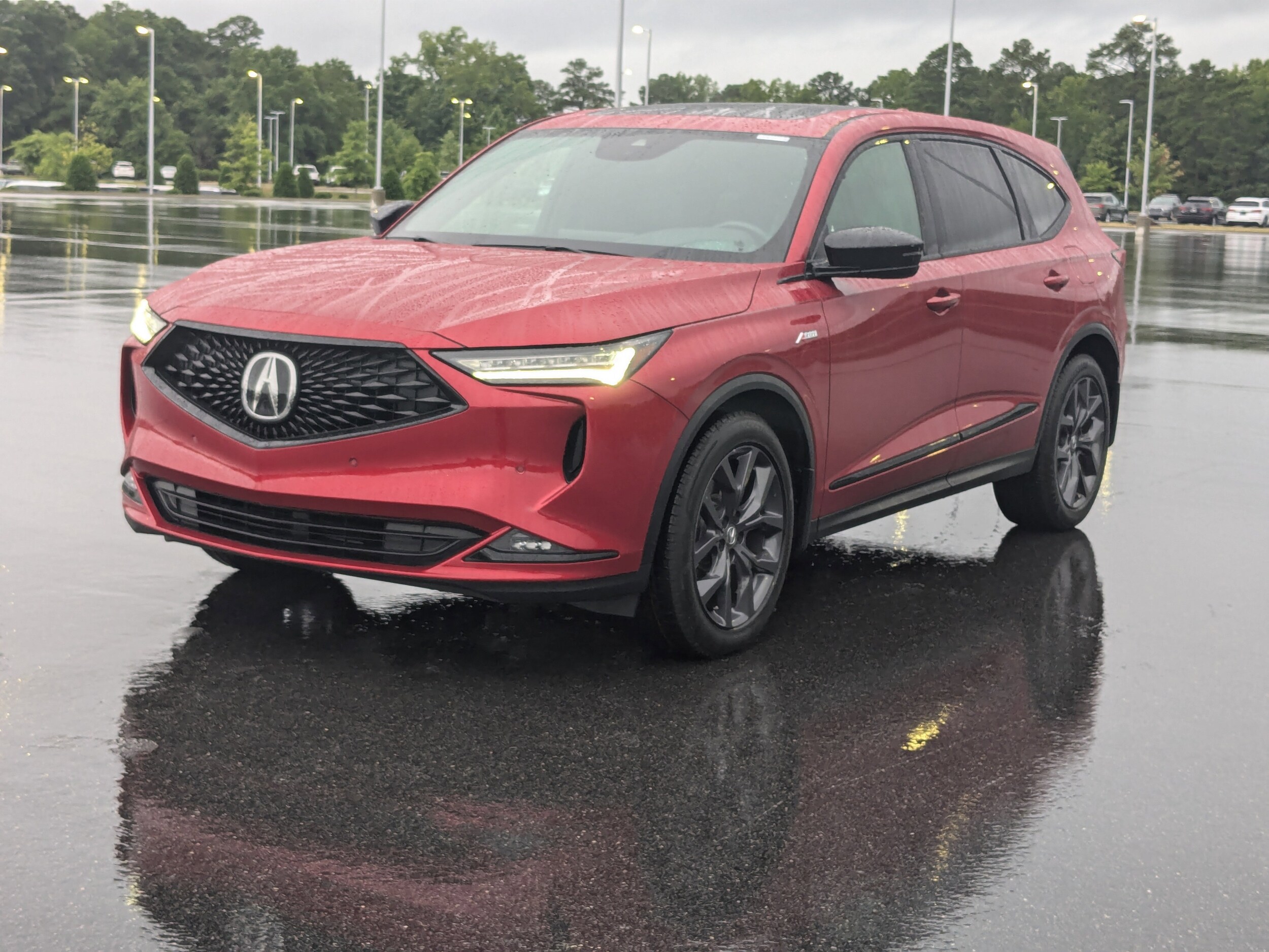 Certified 2023 Acura MDX A-Spec Package with VIN 5J8YE1H0XPL002914 for sale in Raleigh, NC