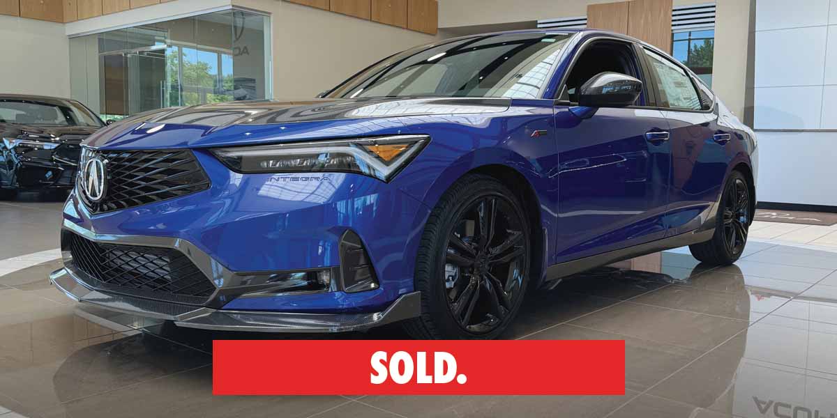 2024 Acura Integra A-Spec Sold Design