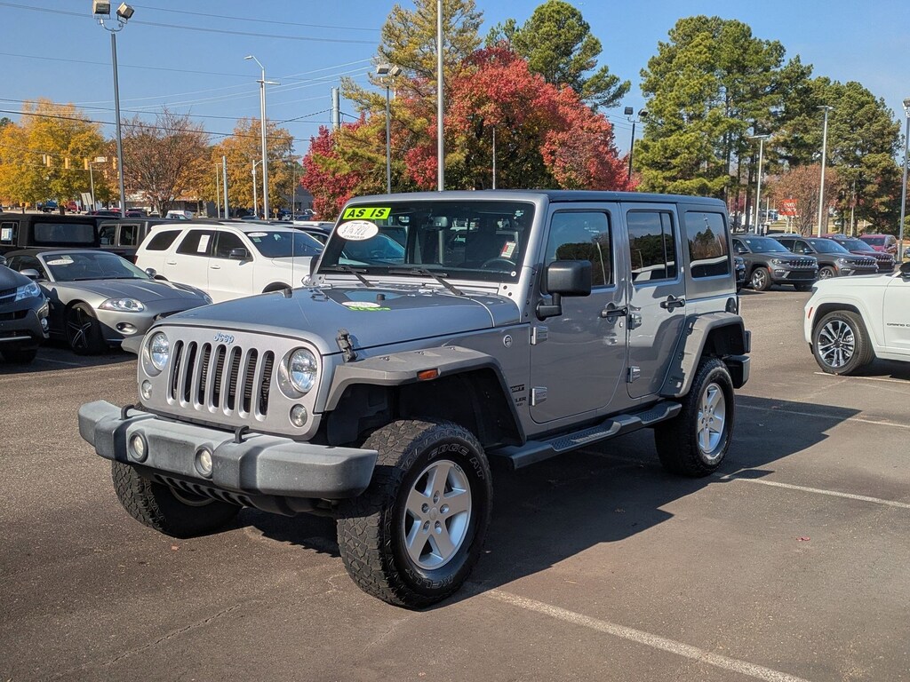 Used 2016 Jeep Wrangler JK Unlimited Sport 4X4 SUV
