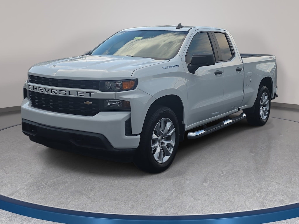 Used 2021 Chevrolet Silverado 1500 Custom Truck Double Cab
