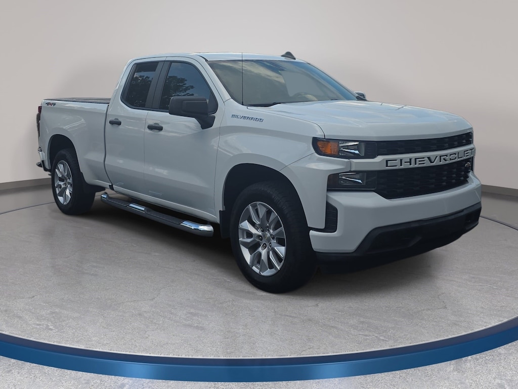Used 2021 Chevrolet Silverado 1500 Custom Truck Double Cab
