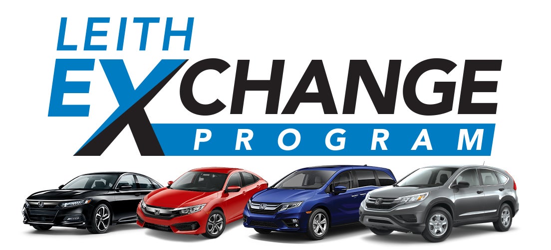 Leith Honda Exchange Program Raleigh NC