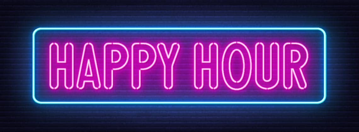 Happy Hour Special.Schedule service after 1:00pm on Wednesday or Thursday and save $20.*
