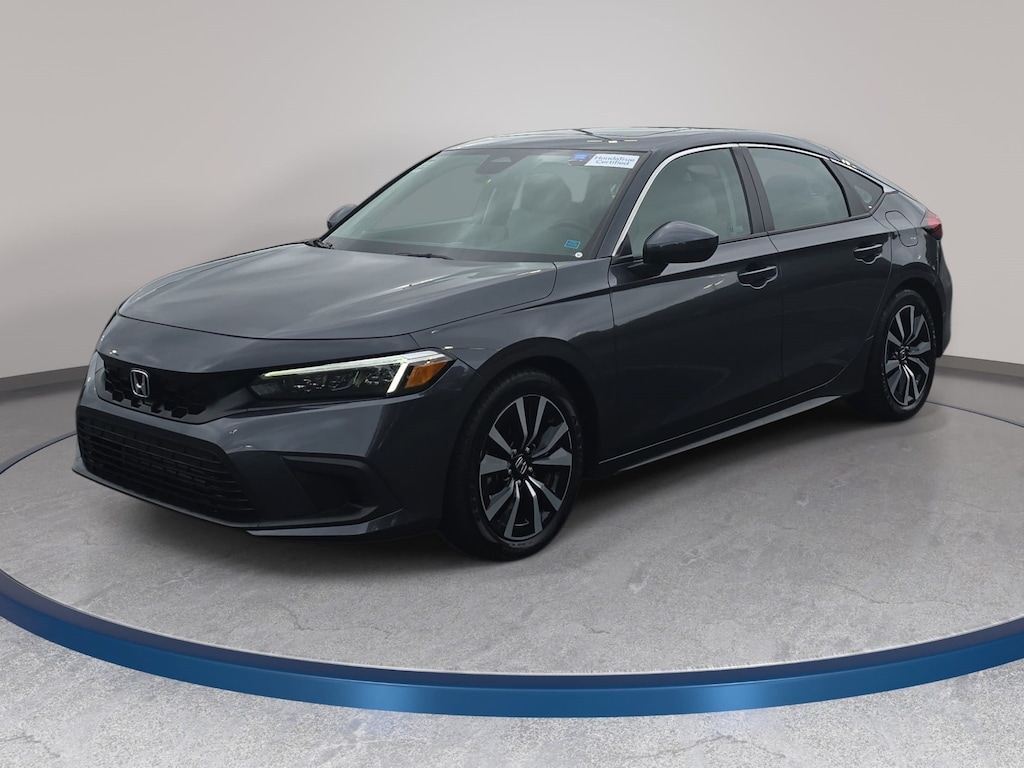 Certified 2022 Honda Civic EX-L Hatchback