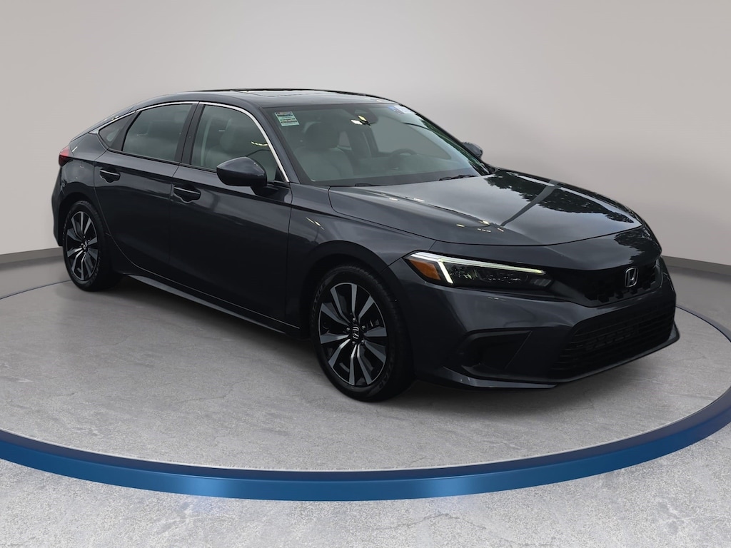 Certified 2022 Honda Civic EX-L Hatchback