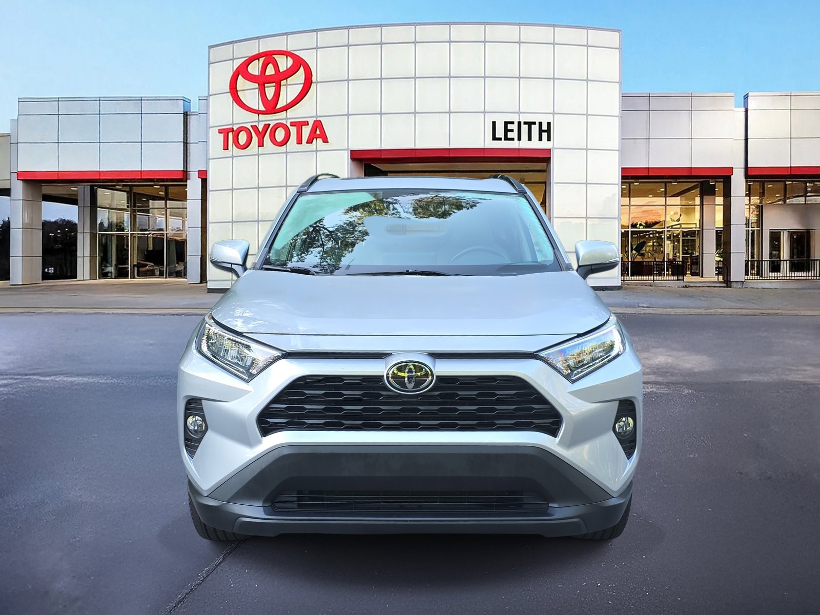 Used 2019 Toyota RAV4 XLE Premium with VIN 2T3A1RFV4KC040588 for sale in Raleigh, NC