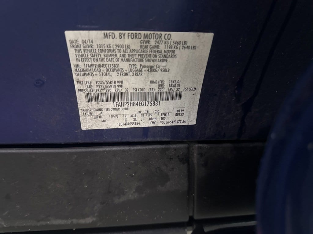 Used 2014 Ford Taurus SEL Sedan