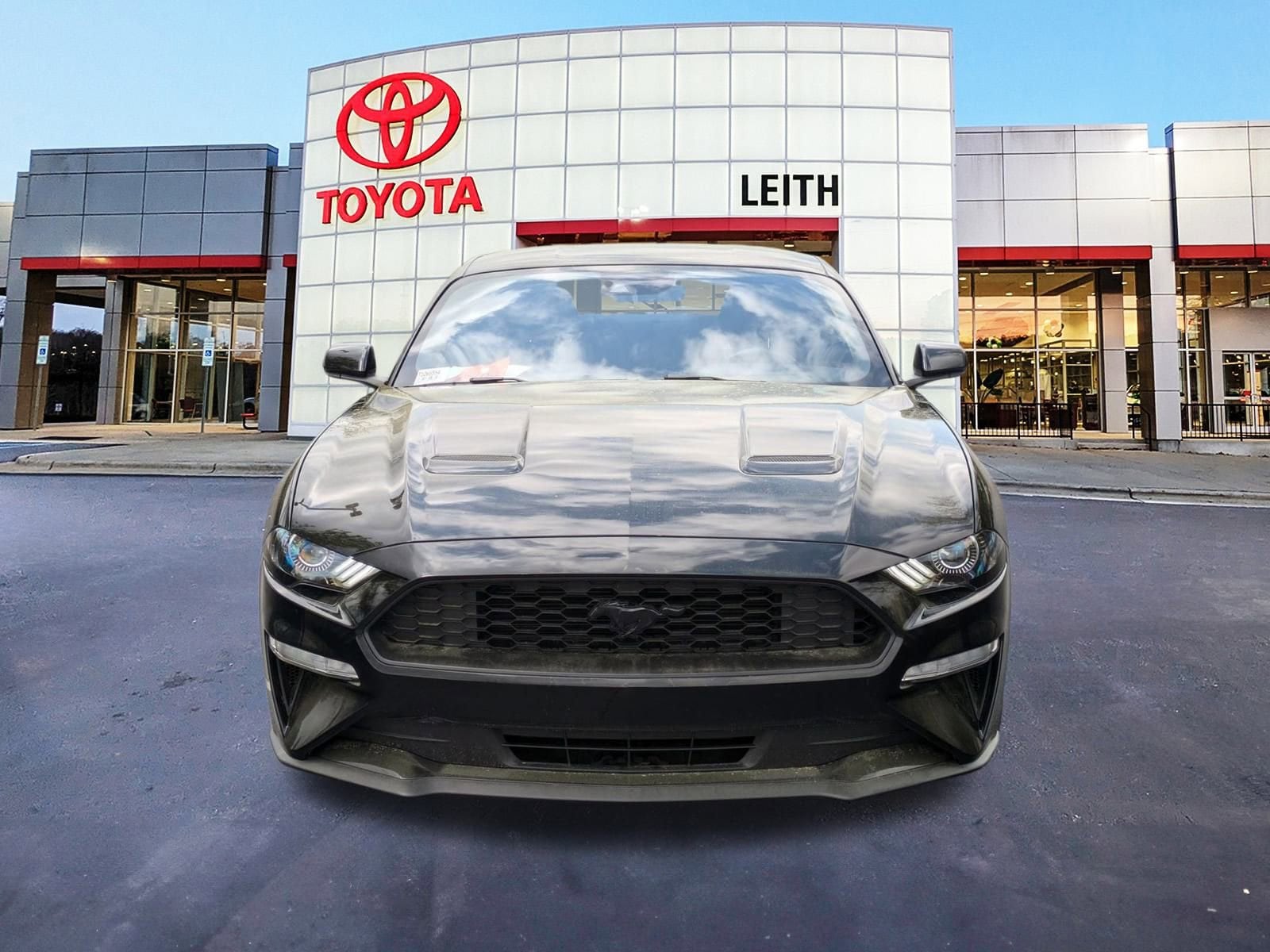 Used 2023 Ford Mustang EcoBoost with VIN 1FA6P8TH2P5106555 for sale in Raleigh, NC