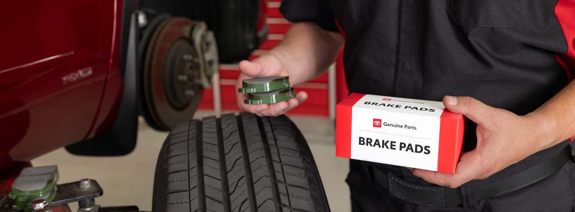 Genuine Toyota Brake Pads & Rotors