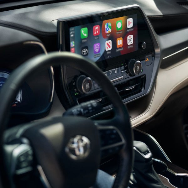 2024 Toyota Highlander interior closeup