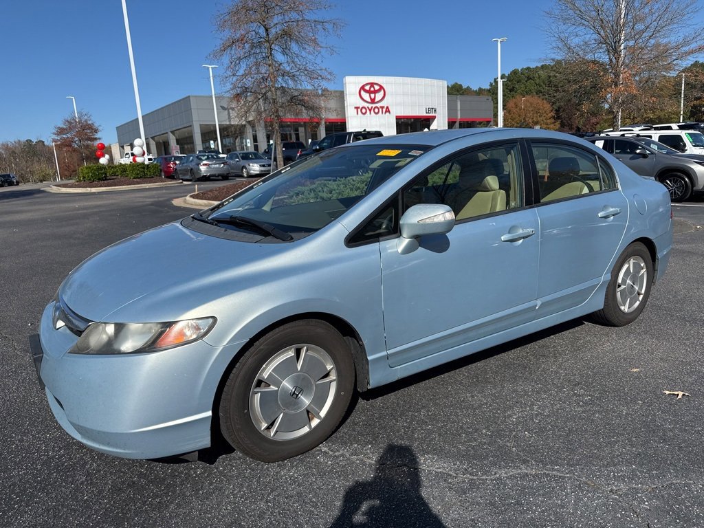 Used 2007 Honda Civic HYBRID with VIN JHMFA36247S015325 for sale in Raleigh, NC