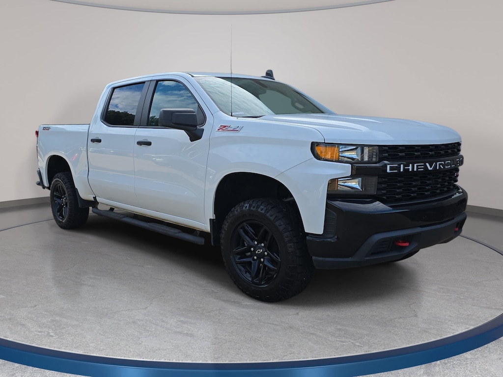 Used 2021 Chevrolet Silverado 1500 Custom Trail Boss Truck Crew Cab