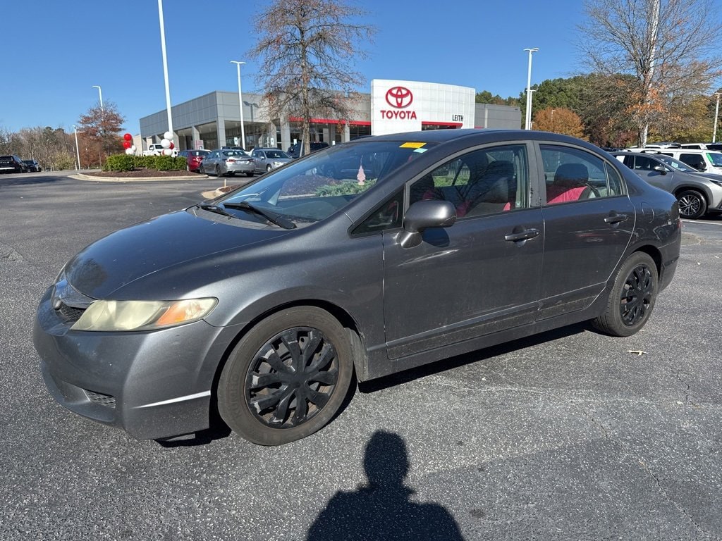 Used 2011 Honda Civic LX with VIN 19XFA1F52BE032698 for sale in Raleigh, NC